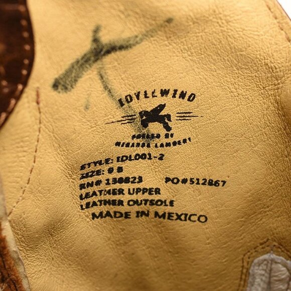 Idyllwind Women's Wheels Brown Leather Pointed Toe Western Booties 9 - Picture 5 of 5